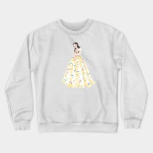 Snow - Floral Dress Crewneck Sweatshirt